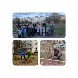 Месячник чистоты в микрорайоне 22 состоялся